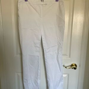 Jones New York White Pants w/ stretch